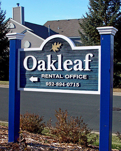Sandblasted or Routed Sign